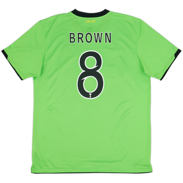 2010-11 Celtic Away Shirt Brown #8 - 8/10 - (L)