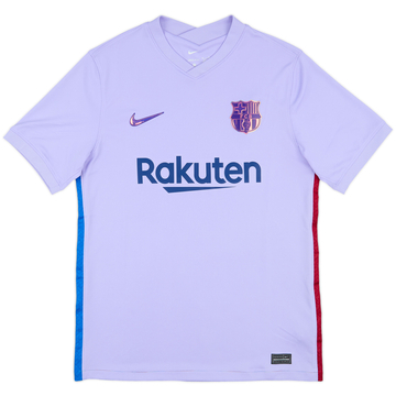 2021-22 Barcelona Away Shirt - 10/10 - (M)