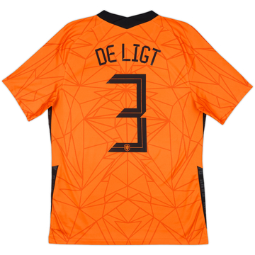 2020-21 Netherlands Home Shirt De Light #3 - 8/10 - (M)