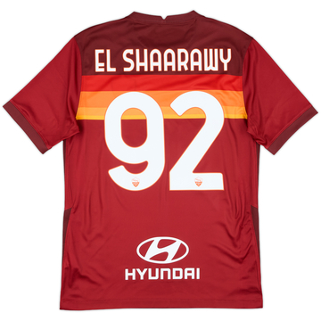 2020-21 Roma Home Shirt El Shaarawy #92 - 9/10 - (M)