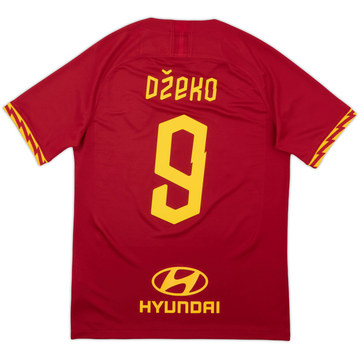 2019-20 Roma Home Shirt Dzeko #9 - 8/10 - (M)