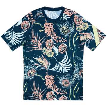 2021-22 Club America Nike Pre-Match Training Shirt - 8/10 - (M)