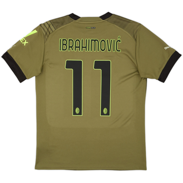 2022-23 AC Milan Third Shirt Ibrahimovic #11 - 9/10 - (M)