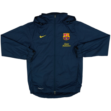 2012-13 Barcelona Nike Hooded Track Jacket - 8/10 - (XS)