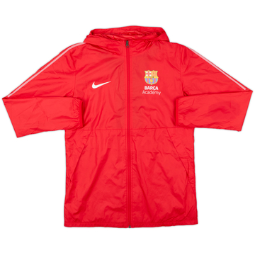 2018-19 Barcelona Academy Nike Hooded Rain Jacket - 6/10 - (M)