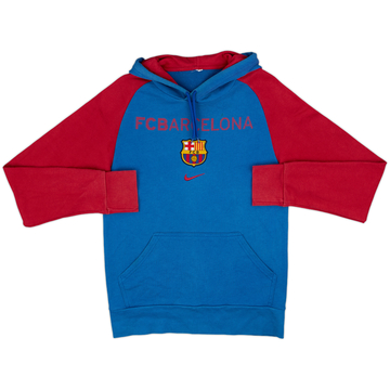2009-10 Barcelona Nike Hooded Top - 6/10 - (M)