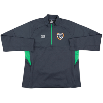 2016-17 Ireland Umbro 1/4 Zip Drill Top - 8/10 - (Women's M)