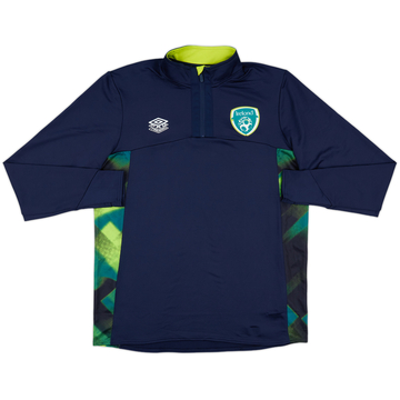 2021-22 Ireland Umbro 1/4 Zip Drill Top - 9/10 - (L)