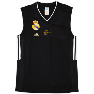 2002-03 Real Madrid adidas Basketball Vest - 8/10 - (S)