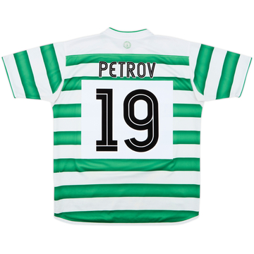 2003-04 Celtic Home Shirt Petrov #19 - 7/10 - (L)