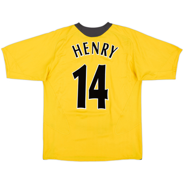 2005-06 Arsenal Away Shirt Henry #14 - 5/10 - (L)