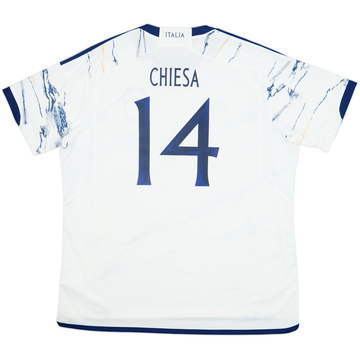 2023-24 Italy Away Shirt Chiesa #14 - 8/10 - (XXL)