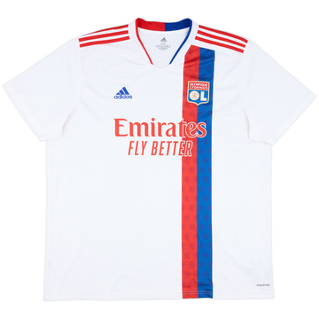 2021-22 Lyon Home Shirt - 8/10 - (XXL)