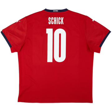 2020-22 Czech Republic Home Shirt Schick #10 - 9/10 - (XXL)