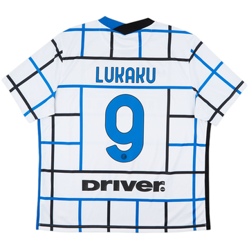 2020-21 Inter Milan Away Shirt Lukaku #9 - 8/10 - (XXL)