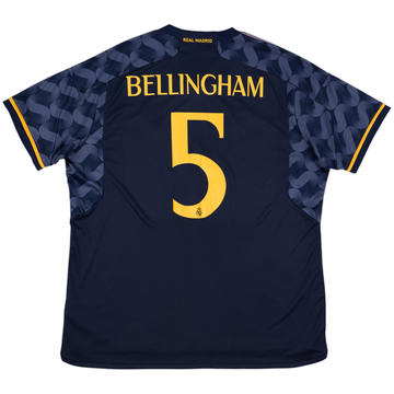 2023-24 Real Madrid Away Shirt Bellingham #5 - 8/10 - (XXL)