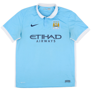 2015-16 Manchester City Home Shirt - 5/10 - (L)