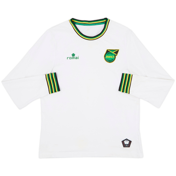 2016-17 Jamaica Romai Training L/S Shirt - 7/10 - (M)