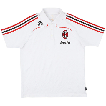 2008-09 AC Milan adidas Polo Shirt - 8/10 - (L)