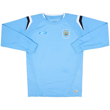 2004-05 Manchester City Home L/S Shirt - 4/10 - (S)
