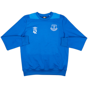 2016-17 Everton Player Issue Umbro Sweat Top #42 - 7/10 - (L)