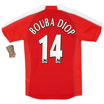 2005-06 Fulham Away Shirt Bouba Diop #14 (M)