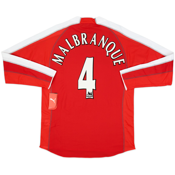 2005-06 Fulham Away L/S Shirt Malbranque #4 (XL)