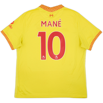 2021-22 Liverpool Third Shirt Mane #10 - 7/10 - (XL)