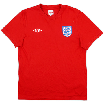 2010-11 England Umbro Cotton Tee - 10/10 - (L)