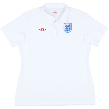 2009-10 England Home Shirt - 8/10 - (Women's L)