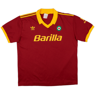 1991-92 Roma Home Shirt - 7/10 - (XL)