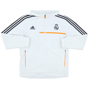 2013-14 Real Madrid adidas Hooded Track Jacket - 7/10 - (L)