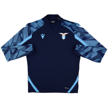 2019-20 Lazio Macron 1/4 Zip Drill Top - 9/10 - (S)