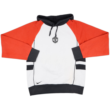 2005-06 Manchester United Nike Hooded Sweat Top - 7/10 - (M)