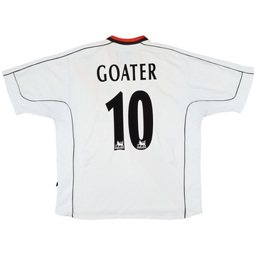 2002-03 Manchester City Away Shirt Goater #10 - 7/10 - (XL)