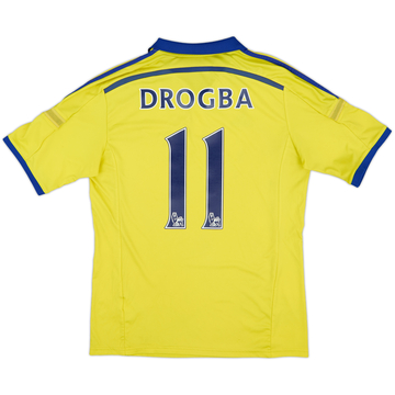 2014-15 Chelsea Away Shirt Drogba #11 - 6/10 - (M)