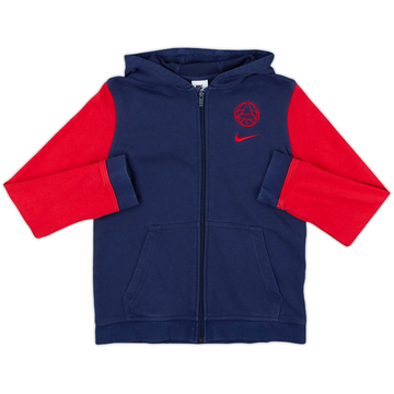 2023-24 Paris Saint-Germain Nike Hooded Track Jacket - 8/10 - (L.Boys)