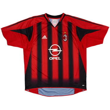 2004-05 AC Milan Home Shirt - 9/10 - (XL)