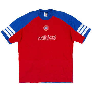 1995-96 Bayern Munich adidas Cotton Tee - 8/10 - (L)