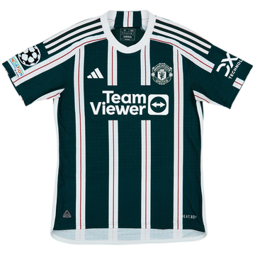 2023-24 Manchester United Authentic Away Shirt - 9/10 - (M)
