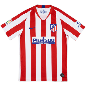 2019-20 Atletico Madrid Home Shirt - 9/10 - (S)