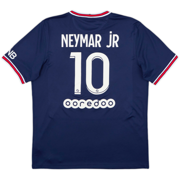 2021-22 Paris Saint-Germain Home Shirt Neymar Jr #10 - 7/10 - (L)