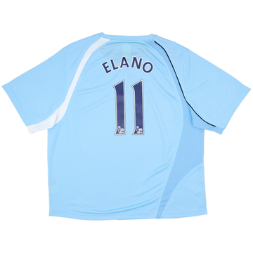 2008-09 Manchester City Home Shirt Elano #11 - 9/10 - (XXL)
