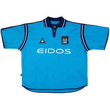 2001-02 Manchester City Home Shirt - 6/10 - (XL)