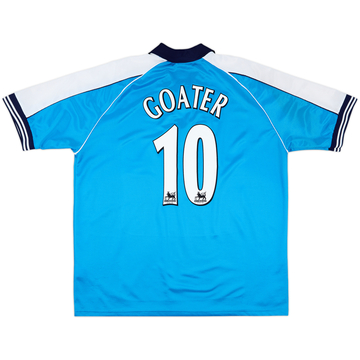 1999-01 Manchester City Home Shirt Goater #10 - 8/10 - (XXL)