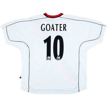 2002-03 Manchester City Away Shirt Goater #10 - 6/10 - (XXL)