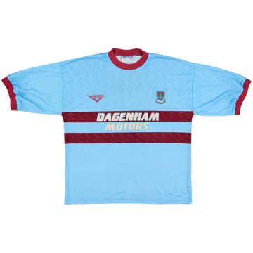 1993-95 West Ham Away Shirt - 8/10 - (XL)