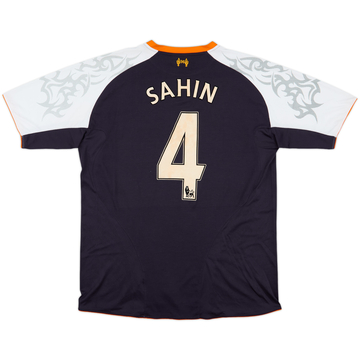 Camiseta de la tercera equipación del Liverpool 2012-13 Sahin #4 - 8/10 - (XL)