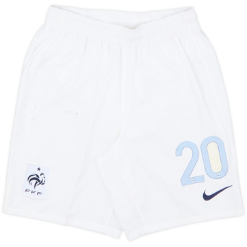 2012-13 France Away Shorts #20 - 7/10 - (M)