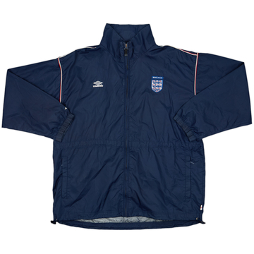 2002-04 England Umbro Hooded Rain Jacket - 8/10 - (L)